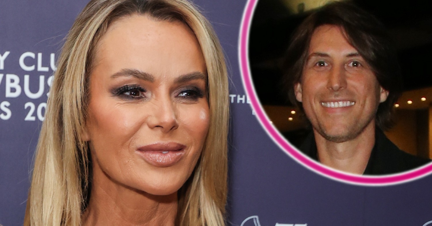 Amanda Holden and Chris Hughes