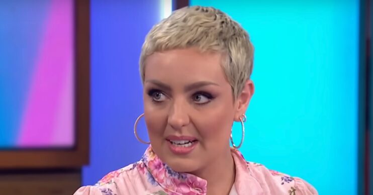 Strictly star Amy Dowden speaking on Loose Women