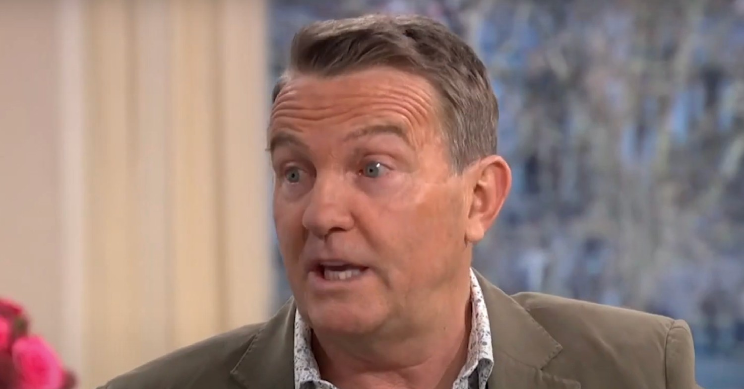 Bradley Walsh looking surprised on This Morning