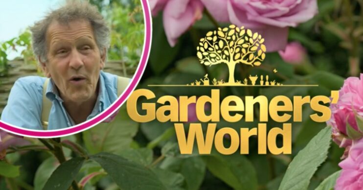 Gardeners' World logo and Monty Don