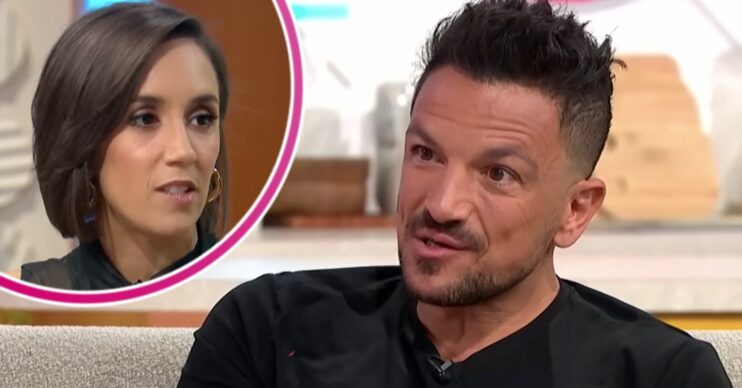Janette Manrara and Peter Andre