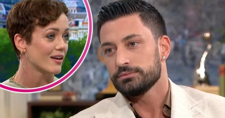 Lauren Oakley and Giovanni Pernice