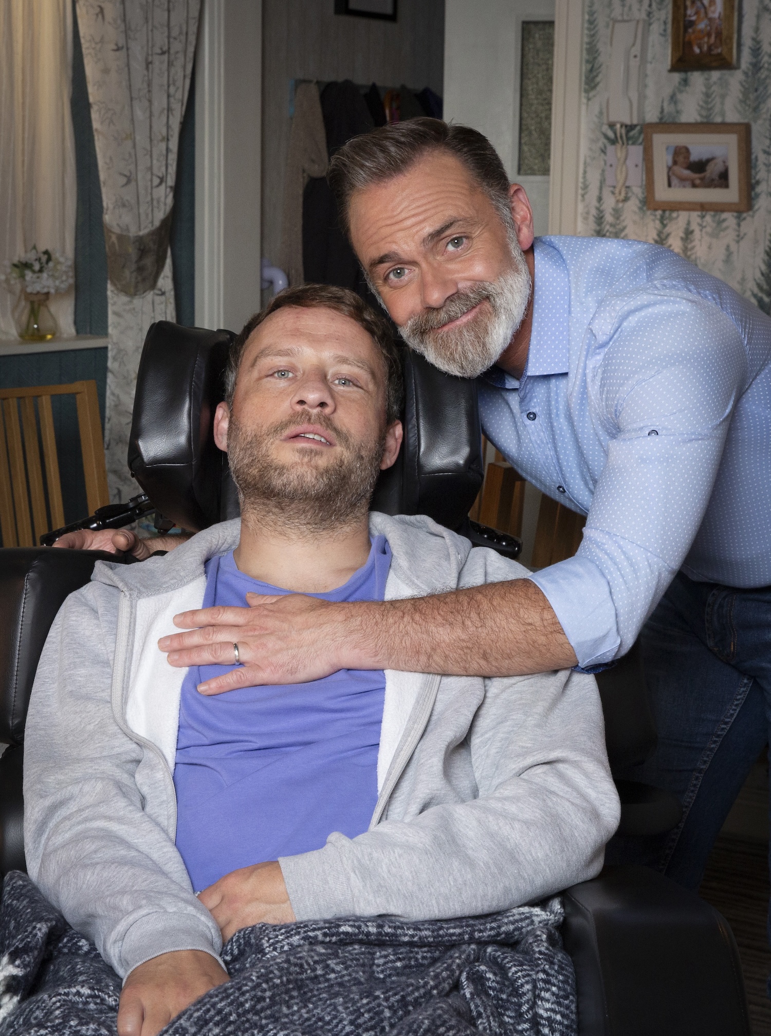 Coronation Street's Billy is with Paul in a promo photo