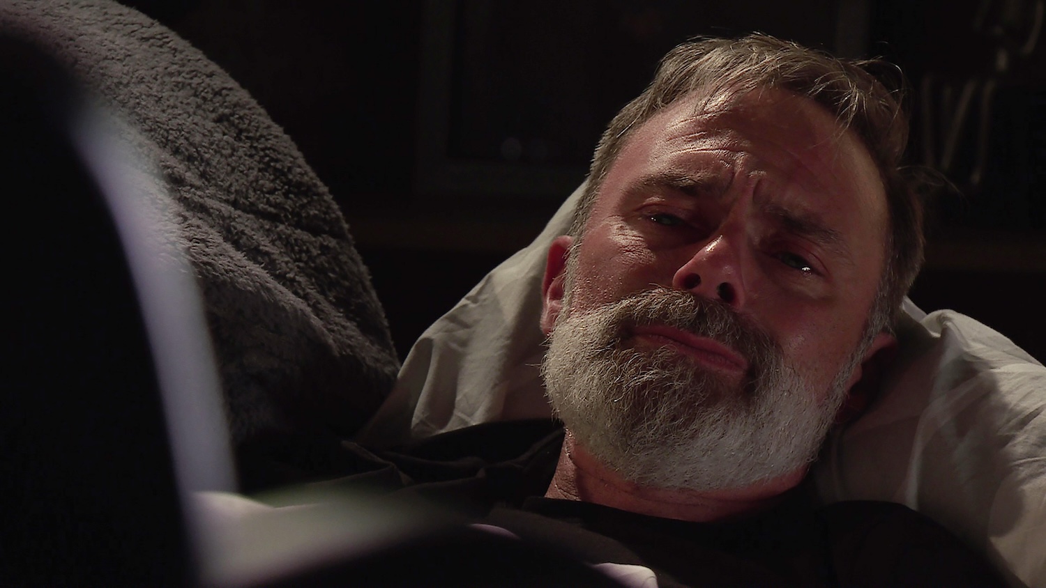 Billy cries in Coronation Street 