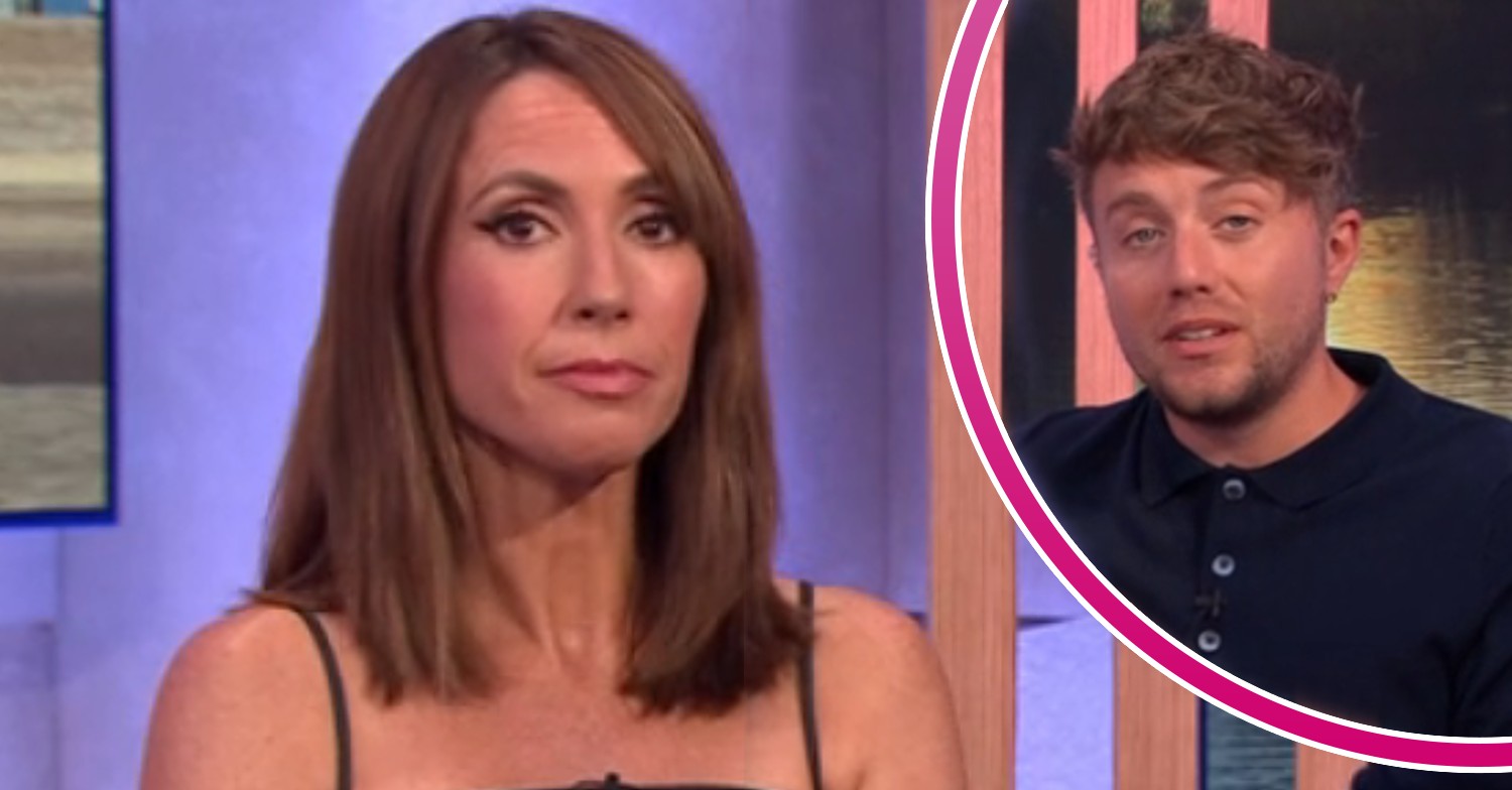 Alex Jones and Roman Kemp in ED composite on The One Show