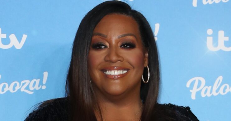 Alison Hammond smiling at the ITV Palooza