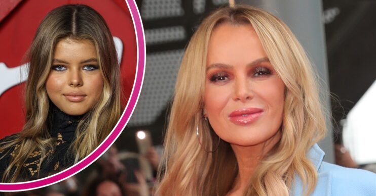 Amanda Holden at BGT event and daughter Lexi at event