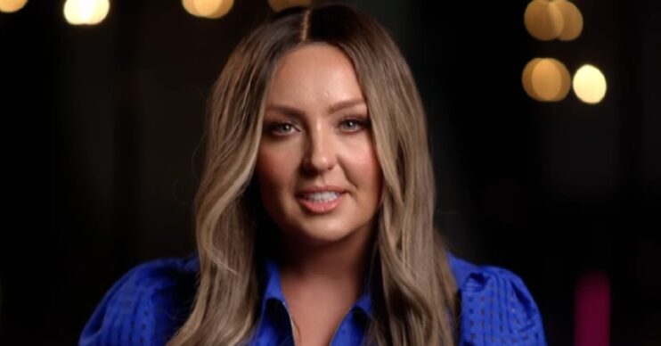 Amy Dowden talking during BBC documentary