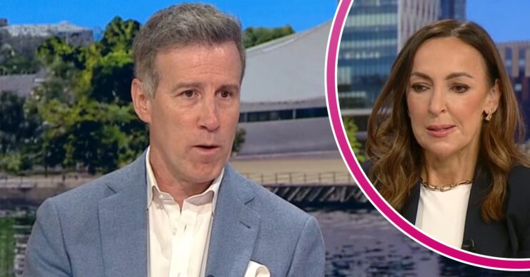 Anton Du Beke on BBC Breakfast with Sally Nugent (Credit: BBC)