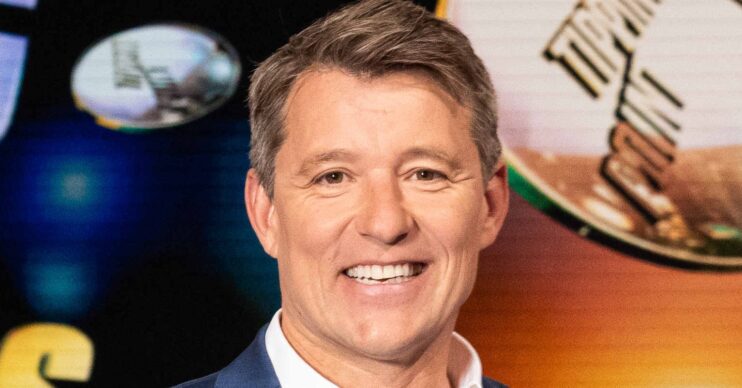 Ben Shephard smiling on Tipping Point