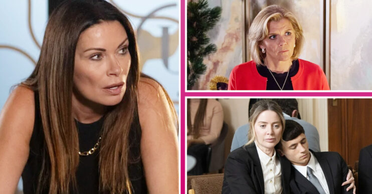 Coronation Street's Carla, Leanne, Abi and Jack