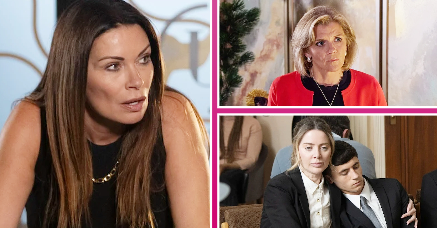 Coronation Street's Carla, Leanne, Abi and Jack
