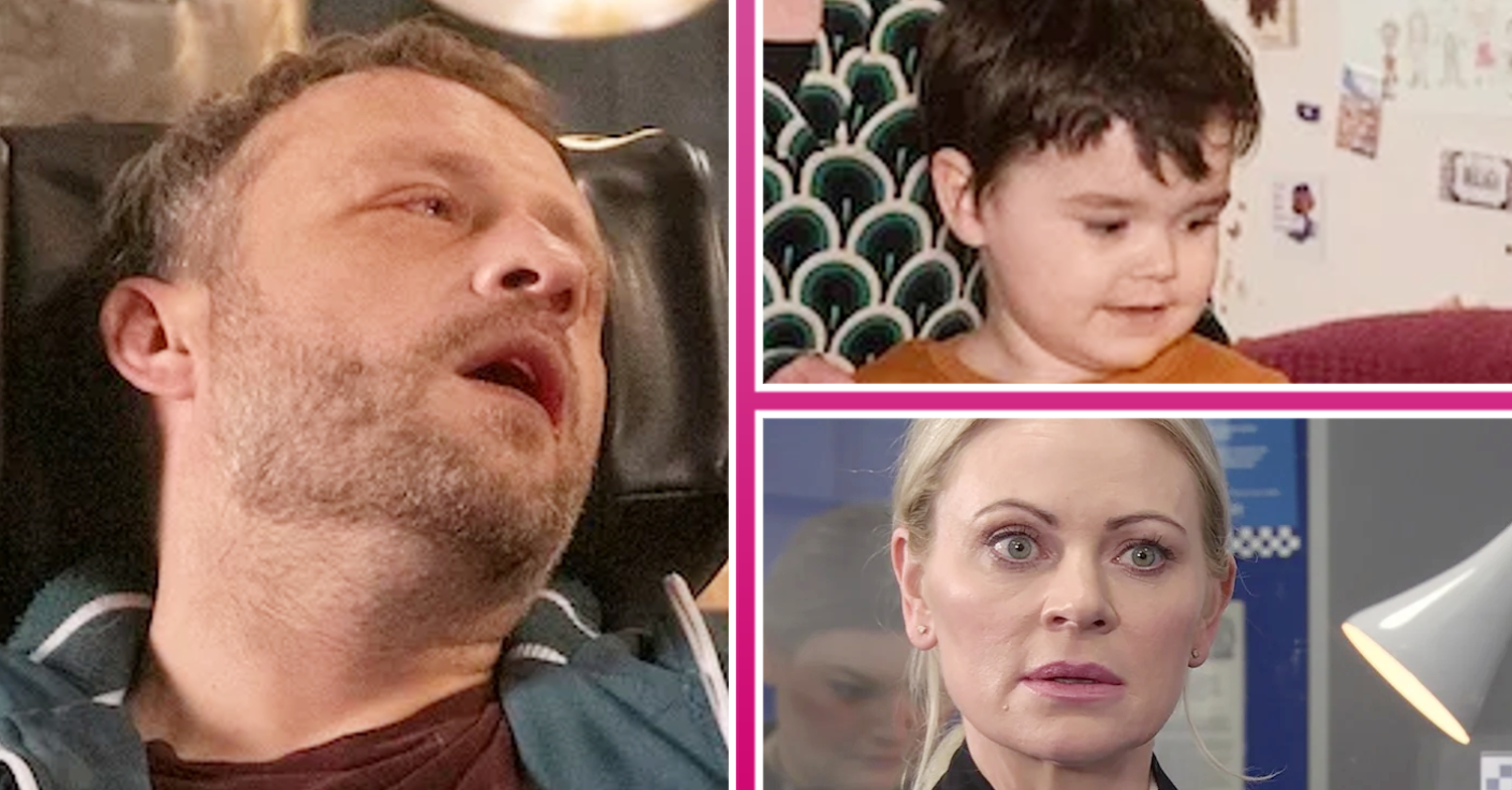 Coronation Street's Paul, Dorin and Lisa Swain