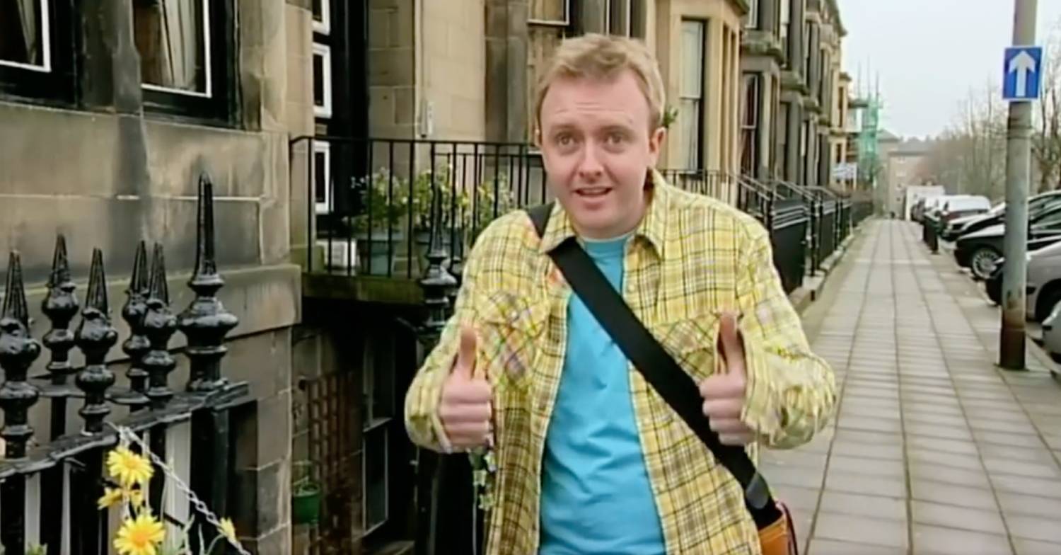 Man gives the thumbs up on Me Too Cbeebies