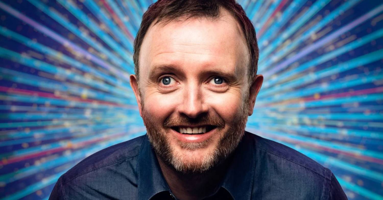 Chris McCausland smiles