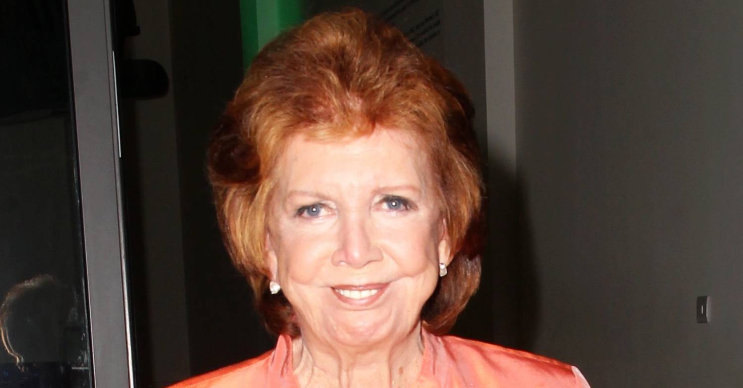 Cilla Black faces the camera