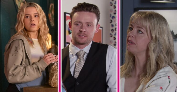 Coronation Street's Betsy, Joel, Toyah