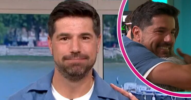 Craig Doyle's son Quinn was on set of This Morning today