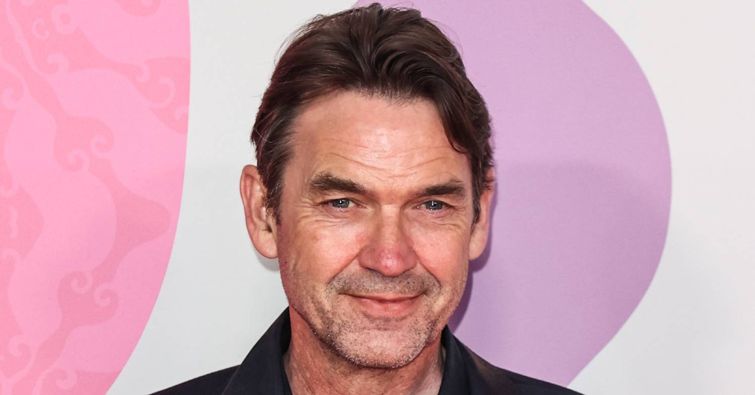 Dougray Scott smiles