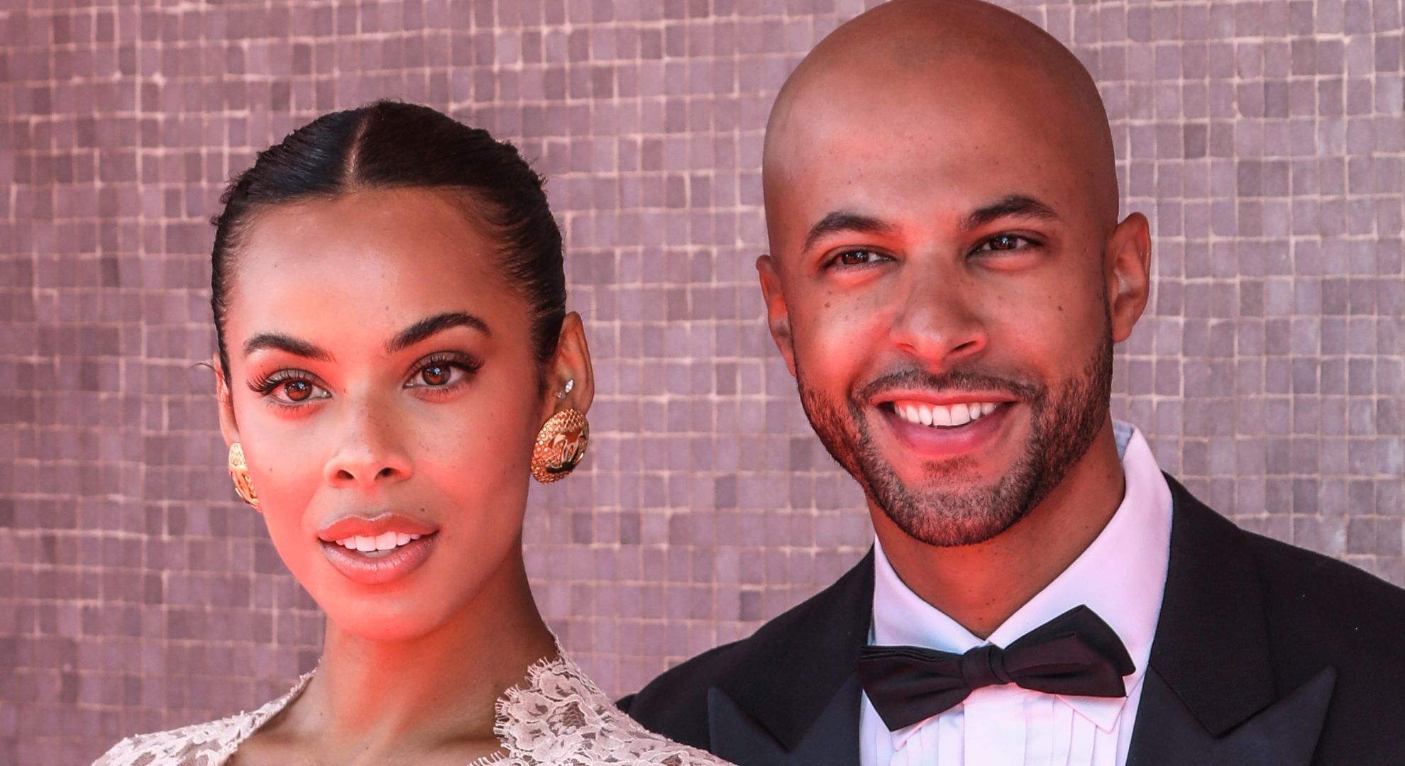 Rochelle and Marvin smiling