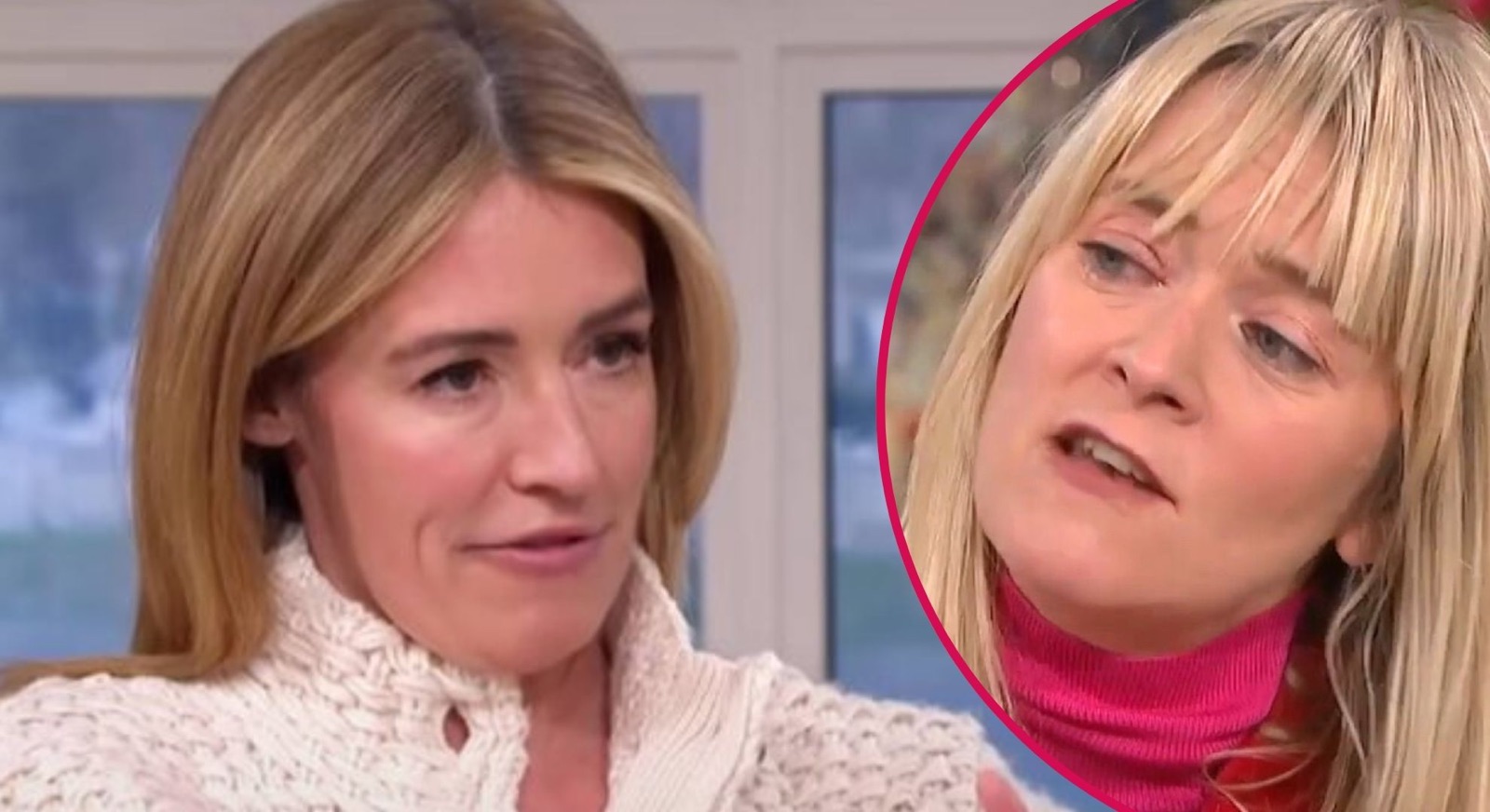 Cat and Edith on This Morning