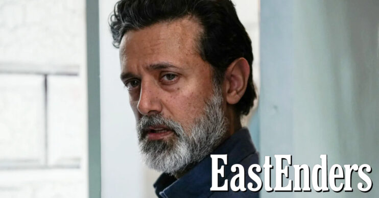 EastEnders' Nish is serious, the EastEnders logo