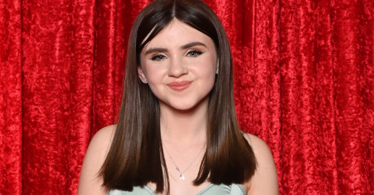Emmerdale's Amelia Flanagan glammed up on the red carpet
