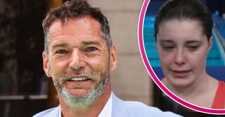 Fred Sirieix at event and daughter Andrea at the Olympics