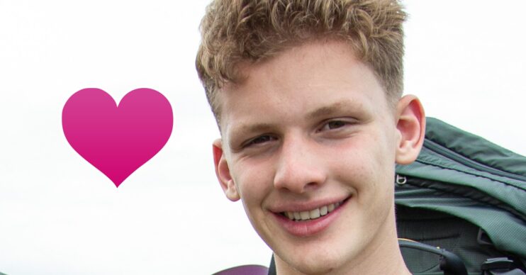 Freddie Brazier smiling