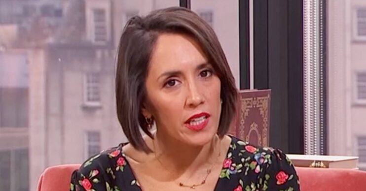 Janette Manrara speaks to camera