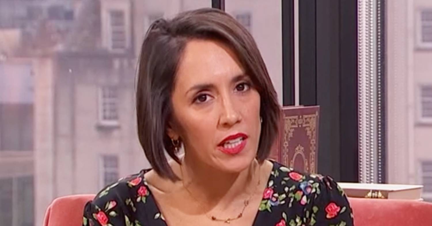 Janette Manrara speaks to camera