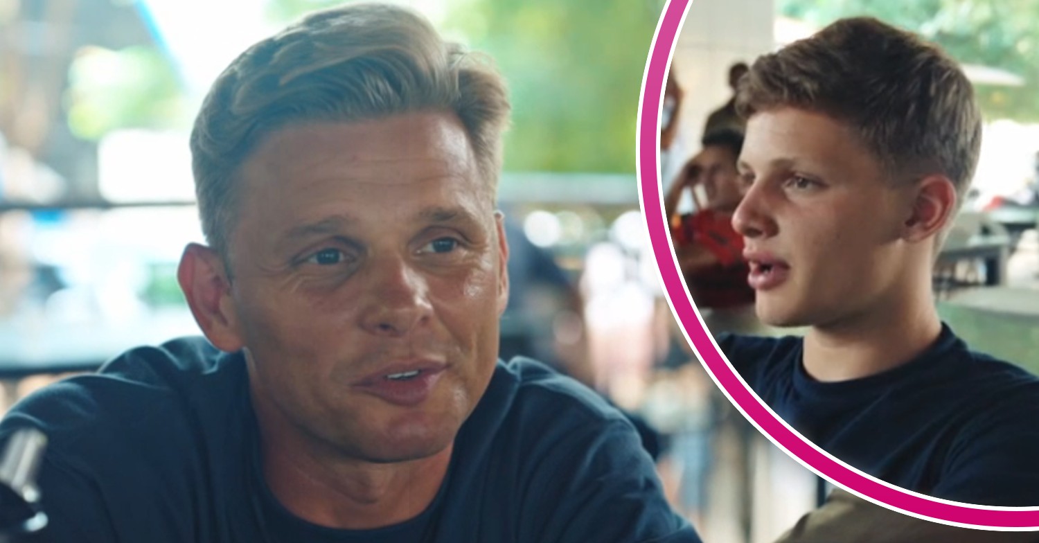 Jeff Brazier and son Freddie on Celebrity Race Across the World