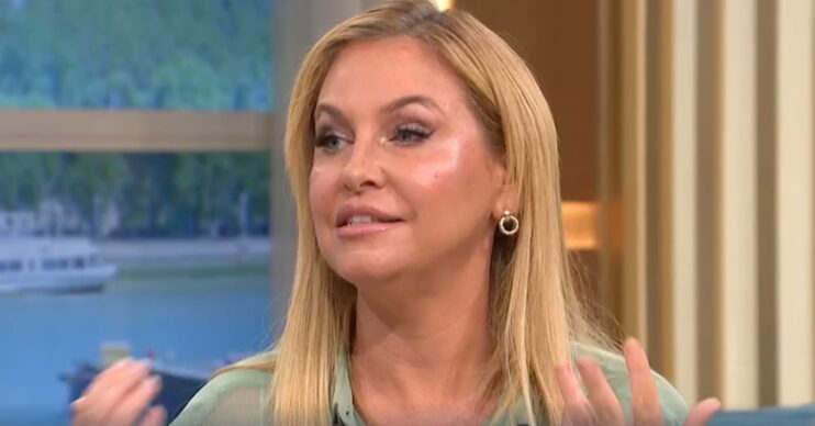 Josie Gibson talking on This Morning