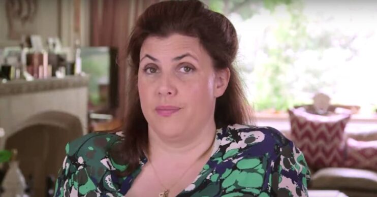 Kirstie Allsopp looks into the camera