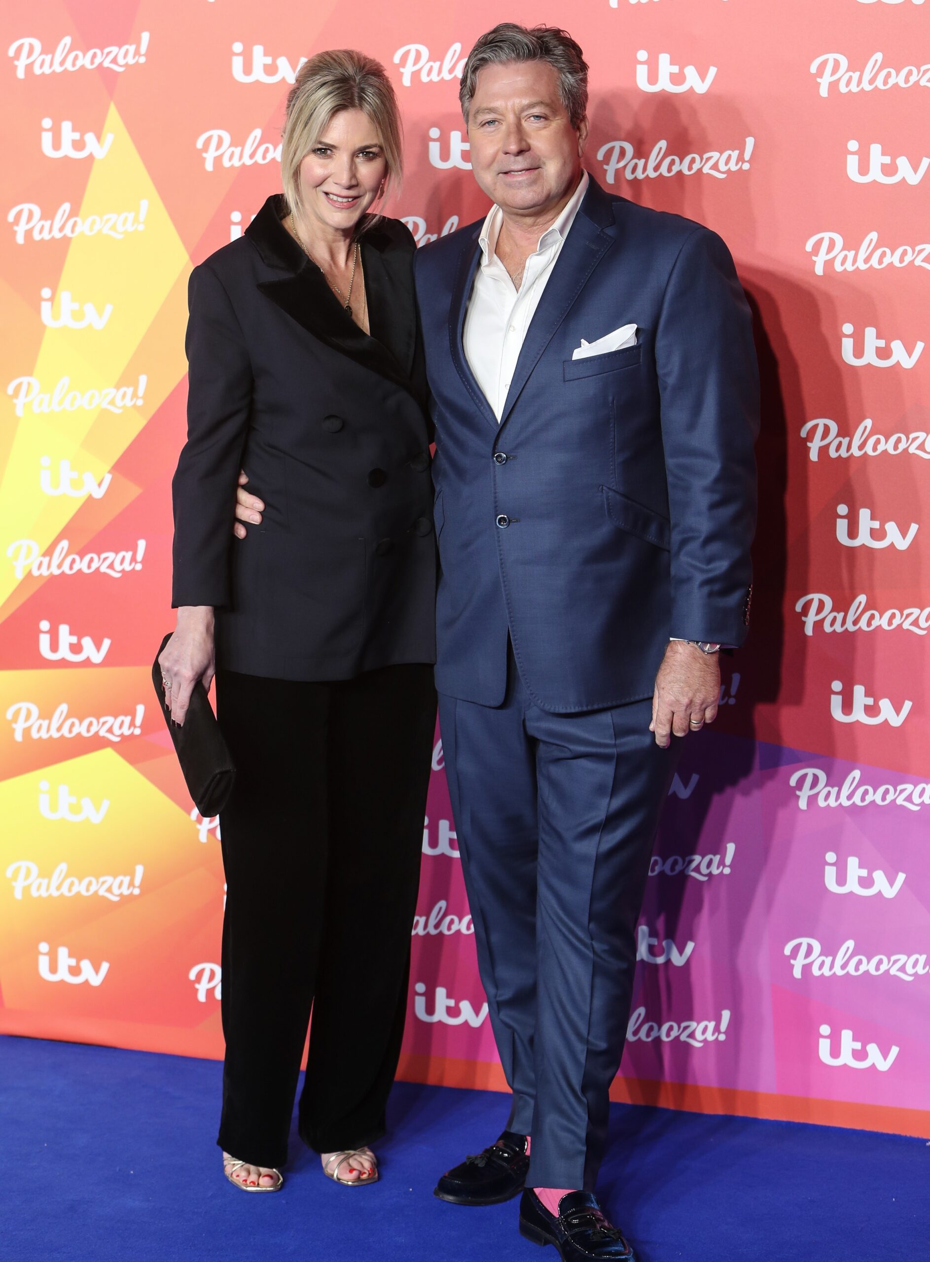 Lisa Faulkner and John Torode at the ITV Palooza