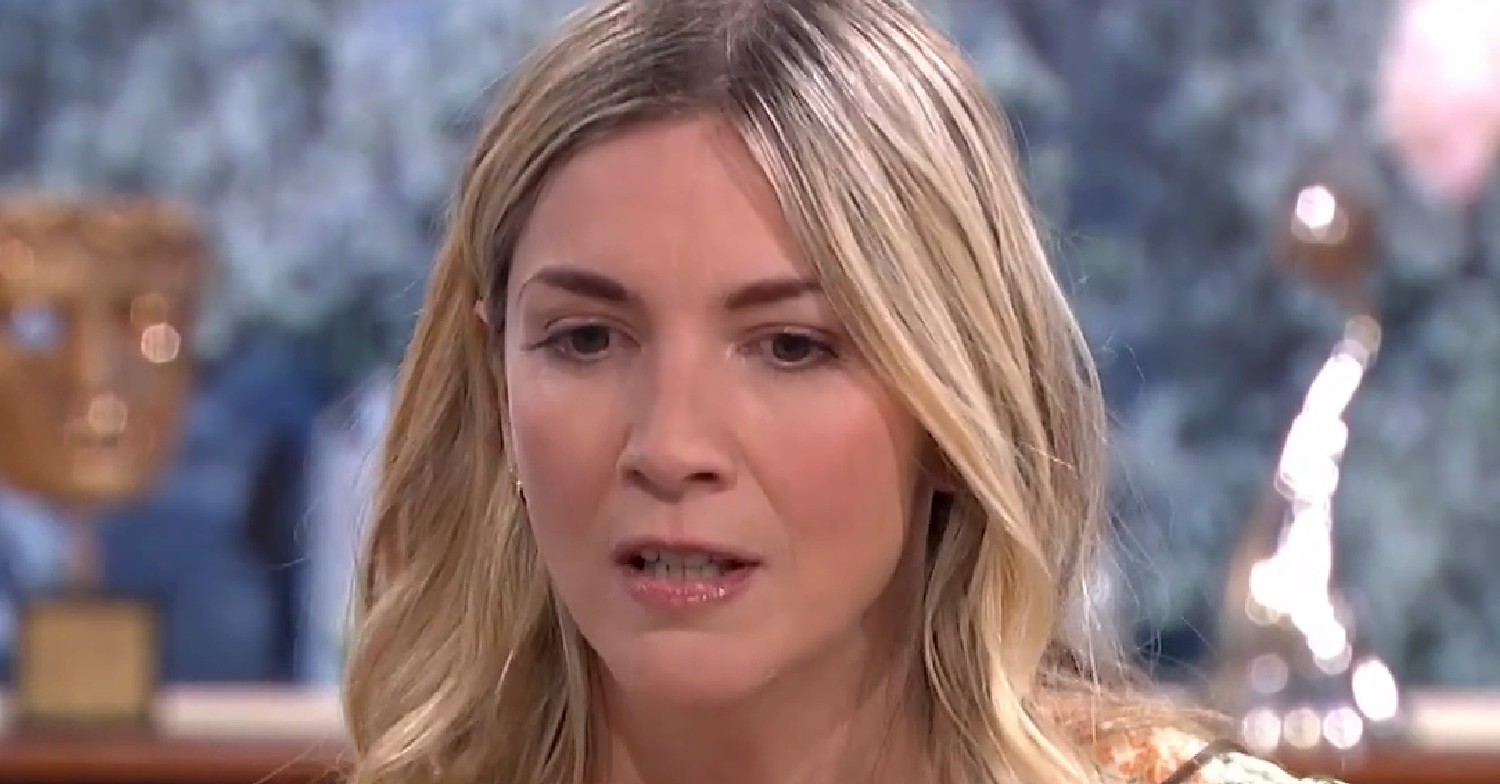 Lisa Faulkner on This Morning being interviewed