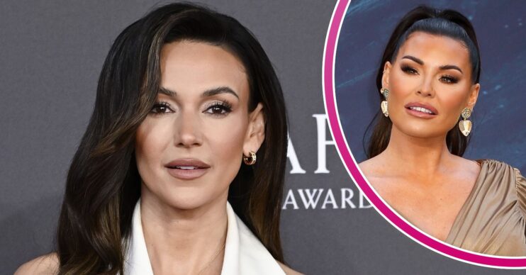 Michelle Keegan at the BAFTAs and Jess Wright posing at film premiere