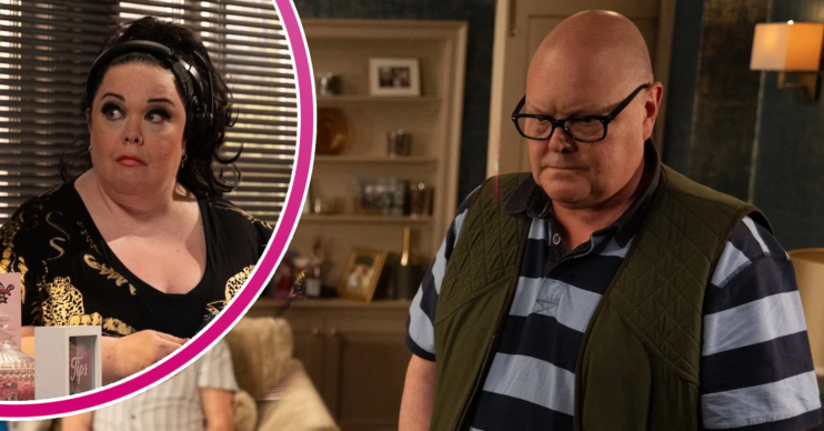 Mandy Dingle and Paddy Dingle in Emmerdale