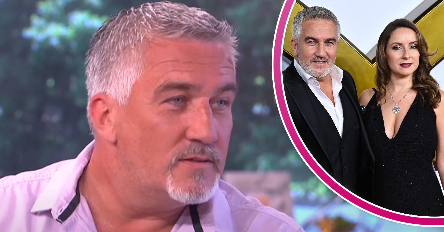 Paul Hollywood on This Morning and with wife Melissa at event
