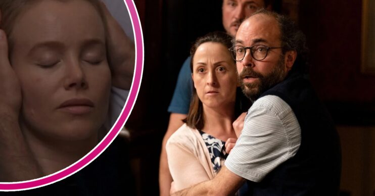EastEnders' Sonia and Reiss, in a bubble is Debbie