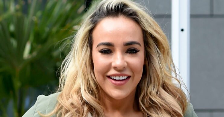 Stephanie Davis smiling