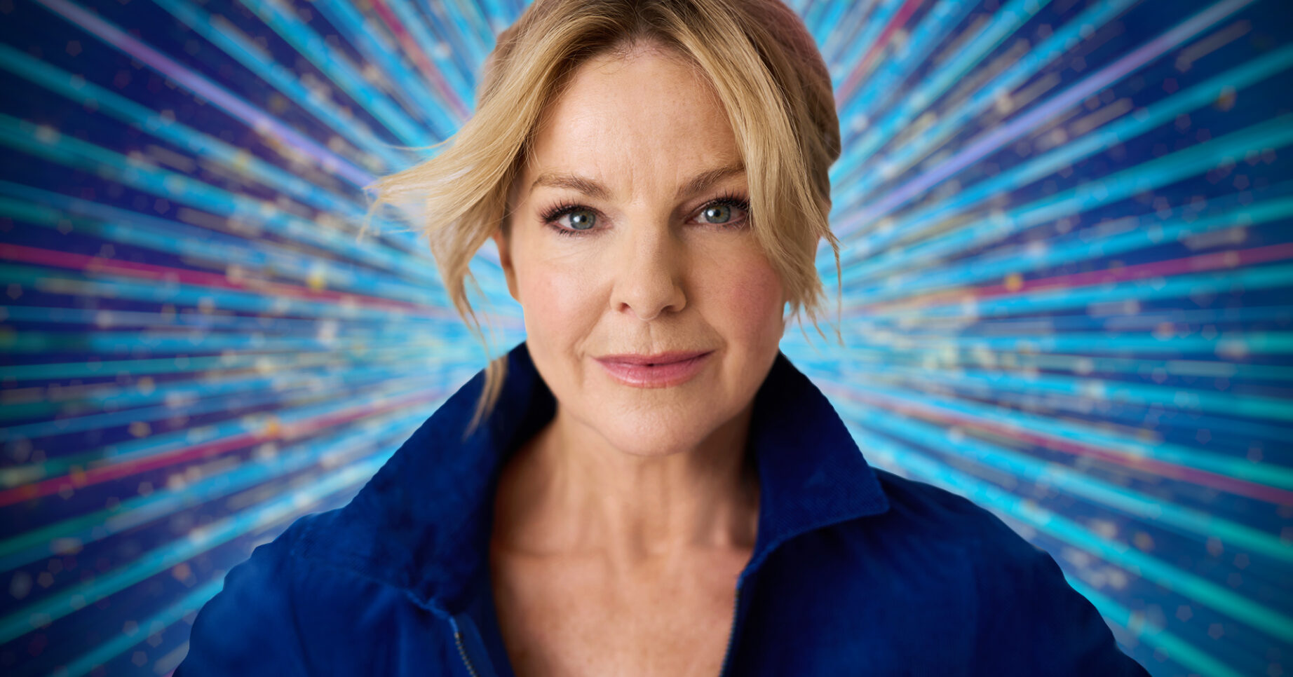 Sarah Hadland in Strictly promo pic