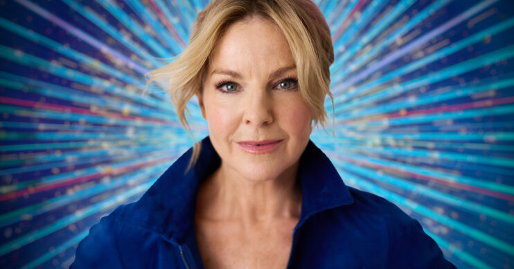 Sarah Hadland in Strictly promo pic