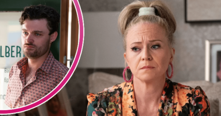 Linda and Johnny Carter in EastEnders