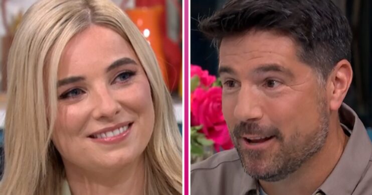 Sian Welby and Craig Doyle smiling on This Morning today