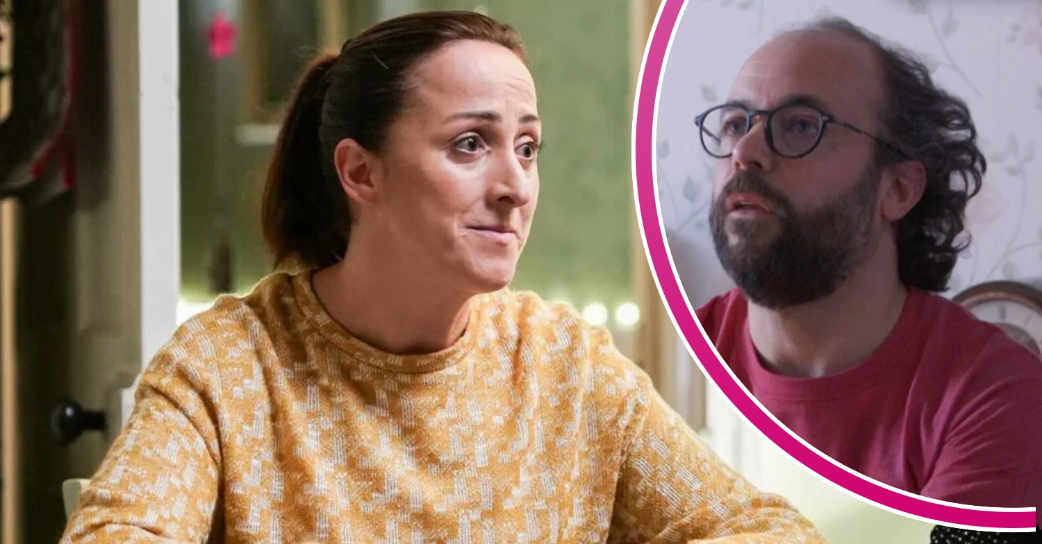 Sonia looks sympathetic on EastEnders; inset; Reiss (Credit: BBC/Composite: ED!)