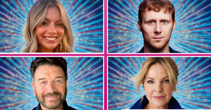 Tasha Ghouri, Jamie Borthwick, Nick Knowles and Sarah Hadland in Strictly 2024 pics