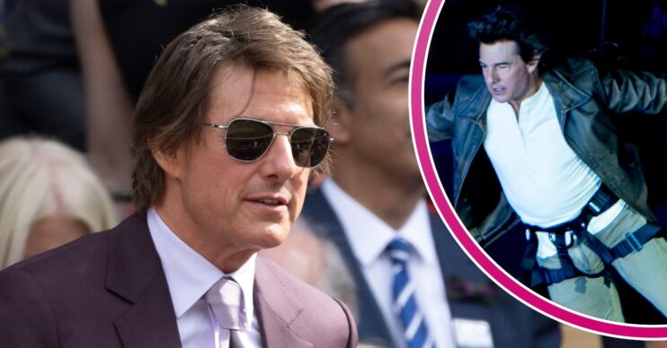 Tom Cruise at Wimbledon and jumping from roof at Paris Olympics