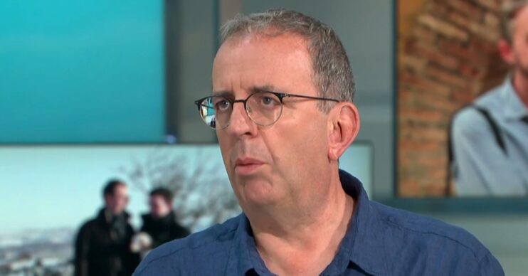 Richard Coles on GMB speaking
