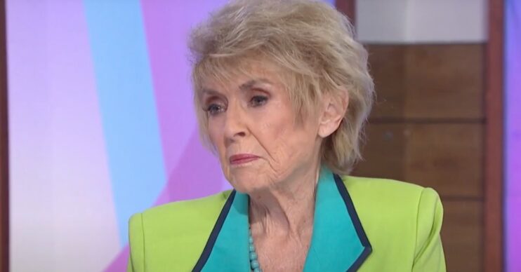 Gloria Hunniford looks sad on Loose Women